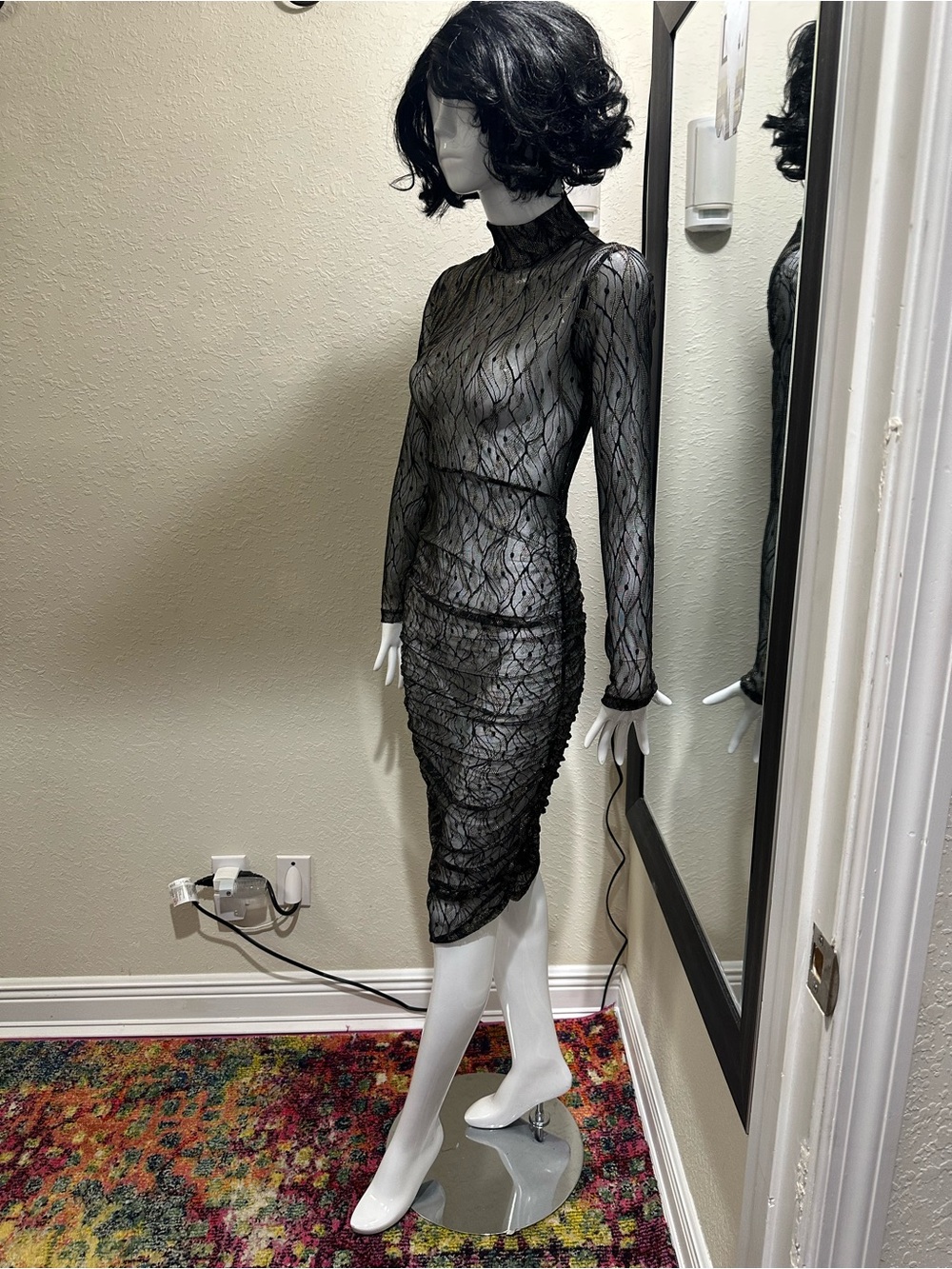 SEXY, DARING AND BOLD SHEER DRESS - Picture 8 of 16